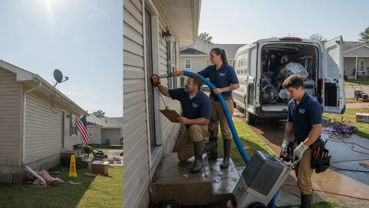 Ceiling Water Damage Restoration in Bancroft, IA near me
